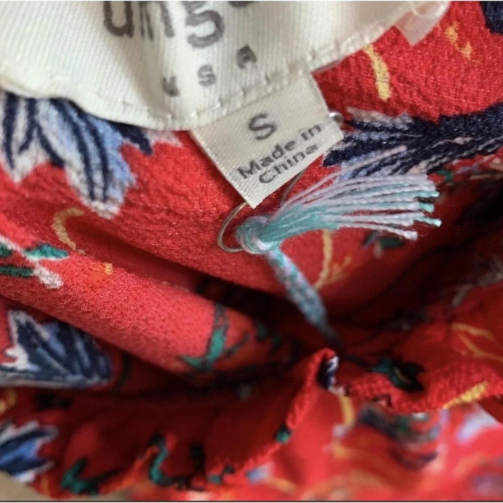 One Shoulder Floral Dress Small - Picture 2 of 3